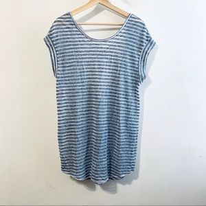 Victoria Secret• Striped swim cover up